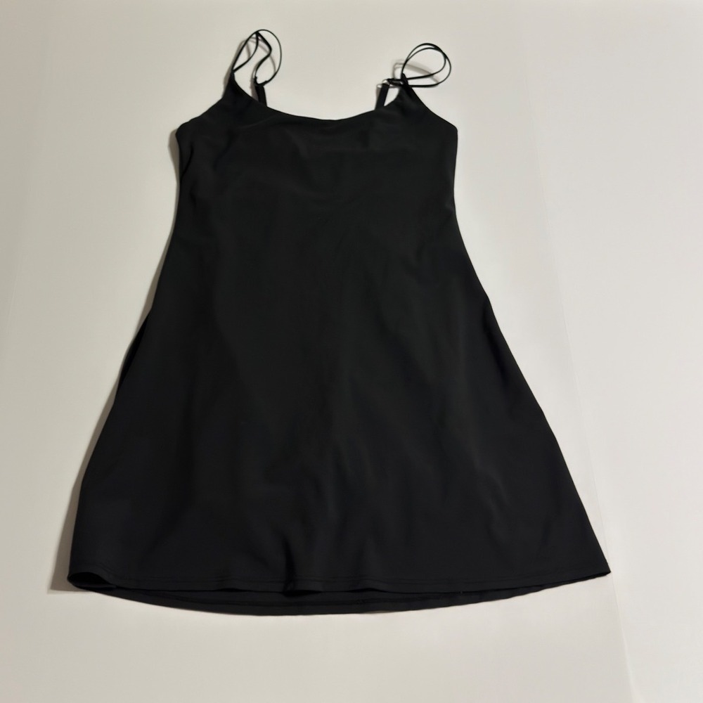 Abercrombie & Fitch YPB Traveler Mini Dress Black Built-in Shorts XSP